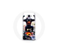 Custodia per Samsung Galaxy A6 2018 Formula 1 Max Verstappen Pilota automobilistico F1 nero rosso e giallo
