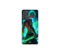 Custodia per Samsung Galaxy A73 One Piece Zoro 3D Manga anime Fanart Maniacase