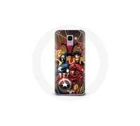Custodia per Samsung Galaxy A8 2018 Avengers invasori Anziani soldati