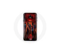 Custodia per Samsung Galaxy J3 2017 Stranger Things Poster Equipaggi Fan Art Stagione 4