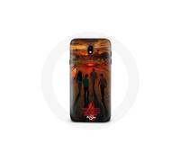 Custodia per Samsung Galaxy J5 2017 Stranger Things Stagione 4 Poster Art Equipaggi della Nuova Théo