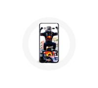 Custodia per Samsung Galaxy J7 2016 Formula 1 Max Verstappen Pilota automobilistico F1 nera rossa e gialla