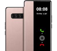 Custodia per Samsung Galaxy S10 Custodia S View, Clear View Flip Pelle per Samsung Galaxy S10 Custodia, Lusso Extra Sottile Antiurto Antigraffio Cover Case per Samsung S10 Custodia Clear S View