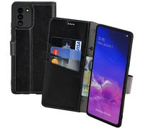 Custodia per Samsung Galaxy S10 Lite Pocket-Book Stile Protezione Wallet Nera