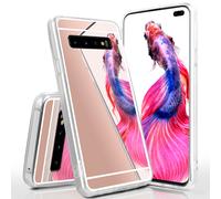 Custodia per Samsung Galaxy S10 Plus Silicone Case Cover Custodia a Specchio ...