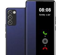 Custodia per Samsung Galaxy S20 Custodia S View, Clear View Flip Pelle per Samsung S20 5G Custodia, Lusso Extra Sottile Antiurto Resistente ai Graffi