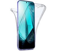 moex Doppia Custodia per Samsung Galaxy S20 Ultra / 5G, Custodia in Silicone Trasparente, Custodia Protettiva Completa su Entrambi i Lati: Anteriore e Posteriore, Cristallo
