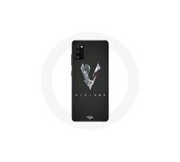 Custodia per Samsung Galaxy S20 Vikings Serie Stagione 6 logo V Spada Grigia Fondo Nero