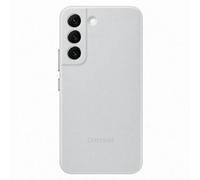 Samsung Leather Cover per Galaxy S22, Light Gray