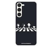 Custodia per Samsung Galaxy S23 Ufficiale Peanuts Personaggi Beatles per proteggere il tuo cellulare. Cover per Samsung in silicone flessibile con licenza ufficiale Snoopy
