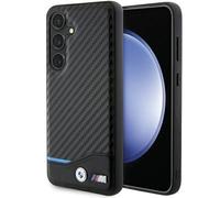 Custodia per Samsung Galaxy S24 in pelle BMW Carbon Black