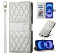 Custodia per Samsung Galaxy S26 Ultra con porta carte di credito, Cover protettiva in pelle a libro per donna e uomo per Samsung Galaxy S26 Ultra-Bianco