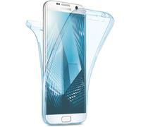 Custodia per Samsung Galaxy S6 Edge Custodia in Silicone Protezione 360...