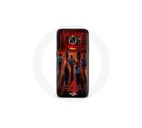 Custodia per Samsung Galaxy S6 Stranger Things Poster Equipaggi Fan Art Stagione 4