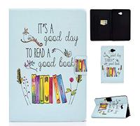 Custodia per Samsung Galaxy Tab A 10.1 2016 SM-T580 / SM-T585, Galaxy Tab A6 PU Leather Folio Case, Portafoglio con Silicone Interno Case e Porta Carte（Auto Wake/Sleep）