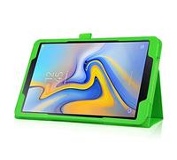 Custodia per Samsung Galaxy Tab A SM-T590 T595 10.5" 2018 Smart Cover con Funzione di Supporto Verde
