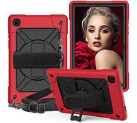 Custodia per Samsung Galaxy Tab A7 10.4" 2022/2020, antiurto e antigraffio, custodia rigida in policarbonato con portapenne, supporto integrato, rosa e blu