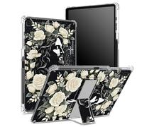 Custodia per Samsung Galaxy Tab A7 Lite 8,7" 2021 (SM-T220/T225) con portapenne, retro trasparente con Faith Jesus, protezione angolare antiurto con cavalletto rigido