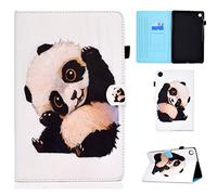 Custodia per Samsung Galaxy Tab A8 10,5" 2022/2021(SM-X200/SM-X205/SM-X207), Custodia Protettiva Magnetica Cover Ultra Sottile con TPU Copertura per Samsung Galaxy Tab A8 2022/2021, Panda che fa cenno