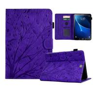 Custodia per Samsung Galaxy Tab S2 9.7'' SM-T810 /T815 /T815 /T819, [Slim Shell] Sottile Leggero Cover Guscio Protettivo in Pelle PU con Auto Sonno/Sveglia Funzione e Slot per Scheda - Viola