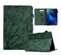 Custodia per Samsung Galaxy Tab S2 9.7'' SM-T810 /T815 /T815 /T819, [Slim Shell] Sottile Leggero Cover Guscio Protettivo in Pelle PU con Auto Sonno/Sveglia Funzione e Slot per Scheda - Verde