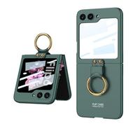 Custodia per Samsung Galaxy Z Flip6 5G, Galaxy Z Flip 6 5G [Anti-Caduta], Squillo Schermo Pieghevole Cassa in, Cover per Samsung Z Flip6 2024-Verde