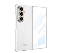 Custodia per Samsung Galaxy Z Fold 7 5G, [Antiurto]+[Anti-Caduta], Schermo Pieghevole Cassa in, Cover per Samsung Z Fold 7 5G 2025-Bianco Elegante