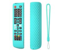 Custodia per Samsung Smart TV, Custodie per controller remoto in silicone, coperture protettive remote antiscivolo, accessori per manica antiscivolo (Verde menta)