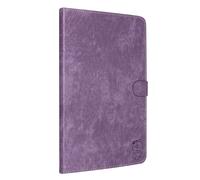 Custodia per Samsung Tab S9 e S9 FE portacarte supporto video viola