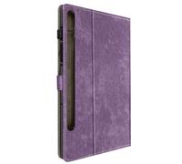 Custodia per Samsung Tab S9 e S9 FE portacarte supporto video viola