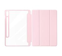Custodia per Samsung Tab S9 FE Plus Supporto per tastiera video Toby Dux Ducis Rosa - Nouvo