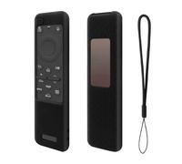 Custodia per Samsung TV BN59-0143A, manicotto protettivo per telecomando, custodia in silicone anti goccia, copertura impermeabile antipolvere (Nero)