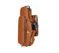 Custodia per sassofono Borsa for sassofono contralto in mi bemolle, valigetta for strumenti musicali, zaino leggero e trasportabile(Brown)