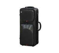 Custodia per sassofono Valigia for sassofono contralto in Mi bemolle, grande tasca laterale, zaino, strumento musicale, speciale, scatola protettiva, custodia(Black)