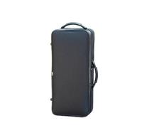 Custodia per sassofono Valigia for sassofono contralto in Mi bemolle, grande tasca laterale, zaino, strumento musicale, speciale, scatola protettiva, custodia(Black 1)