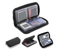Custodia per scheda di memoria Porta scheda di memoria da 22 slot Borsa organizer per per Micro CF Nero, Decorazioni all'aria libera