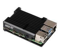 RPI CASE ALU07 - Alloggiamento per Raspberry Pi 4, alluminio, nero