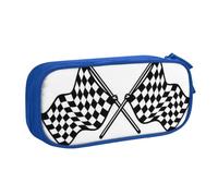 Custodia per scuola Forniture per ufficio Bandiere a scacchi Bandiera da corsa Astuccio per penne di grande capacità Astuccio per matite di grande capacità per studenti Astuccio per cancelleria