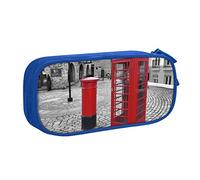 Custodia per scuola forniture per ufficio cabina telefonica rossa Londra Custodia per penne di grande capacità Astuccio per matite di grande capacità per studenti Astuccio di cancelleria Scatola per