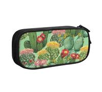 Custodia per scuola Forniture per ufficio Cactus Floreale Bloom Astuccio per penne di grande capacità Astuccio di grande capacità per studenti Sacchetto di cancelleria Scatola di matita Organizzatore