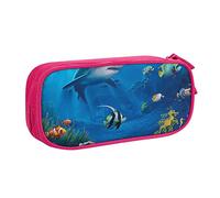 Custodia per scuola Forniture per ufficio Colorato Ocean Theme Grande Capacità Penna Astuccio Grande Capacità Sacchetto di Matita Per Studenti Cancelleria Sacchetto di Matita Scatola di Matita