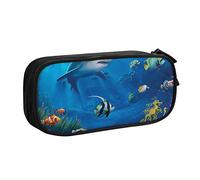 Custodia per scuola Forniture per ufficio Colorato Ocean Theme Grande Capacità Penna Astuccio Grande Capacità Sacchetto di Matita Per Studenti Cancelleria Sacchetto di Matita Scatola di Matita