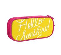 Custodia per scuola Forniture per ufficio Goodlooking Hello Sunshine Astuccio per penne di grande capacità Astuccio per matite di grande capacità per studenti Astuccio di cancelleria Scatola per