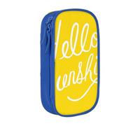 Custodia per scuola Forniture per ufficio Grande capacità Goodlooking Hello Sunshine Astuccio per penne di grande capacità per studenti Sacchetto di cancelleria Scatola di matita Organizzatore da