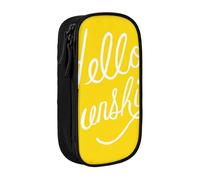 Custodia per scuola Forniture per ufficio Grande capacità Goodlooking Hello Sunshine Astuccio per penne di grande capacità per studenti Sacchetto di cancelleria Scatola di matita Organizzatore da