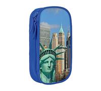 Custodia per scuola Forniture per ufficio Grande Capacità Statua della Libertà In Nyc Penna Astuccio Grande Capacità Matita Sacchetto Per Studenti Cancelleria Sacchetto Matita Scatola di Matita
