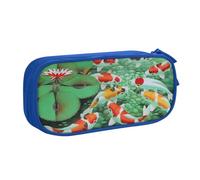Custodia per scuola Forniture per ufficio Hd Giapponese Carpa Rossa Pesce Grande Capacità Penna Astuccio Grande Capacità Astuccio per Studenti Cancelleria Astuccio Astuccio Organizer da Scrivania Con