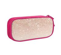 Custodia per scuola Forniture per ufficio Oro Rosa Faux Glitter Grande Capacità Penna Astuccio Grande Capacità Sacchetto di Matita Per Studenti Cancelleria Sacchetto di Matita Scatola di Matita