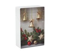 Custodia per sigaretta portatile scatola di sigaretta impermeabile in plastica di dimensioni normali tasca scatola sigaretta porta albero di Natale e orologi custodia aperta per uomo donna