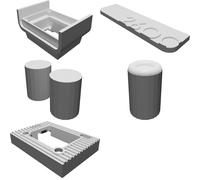 Custodia per Sintetizzatore Atari Punk Stile 2600 Case Stampato in 3D